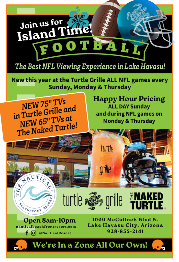 NFL Football at The Nautical Beachfront Resort