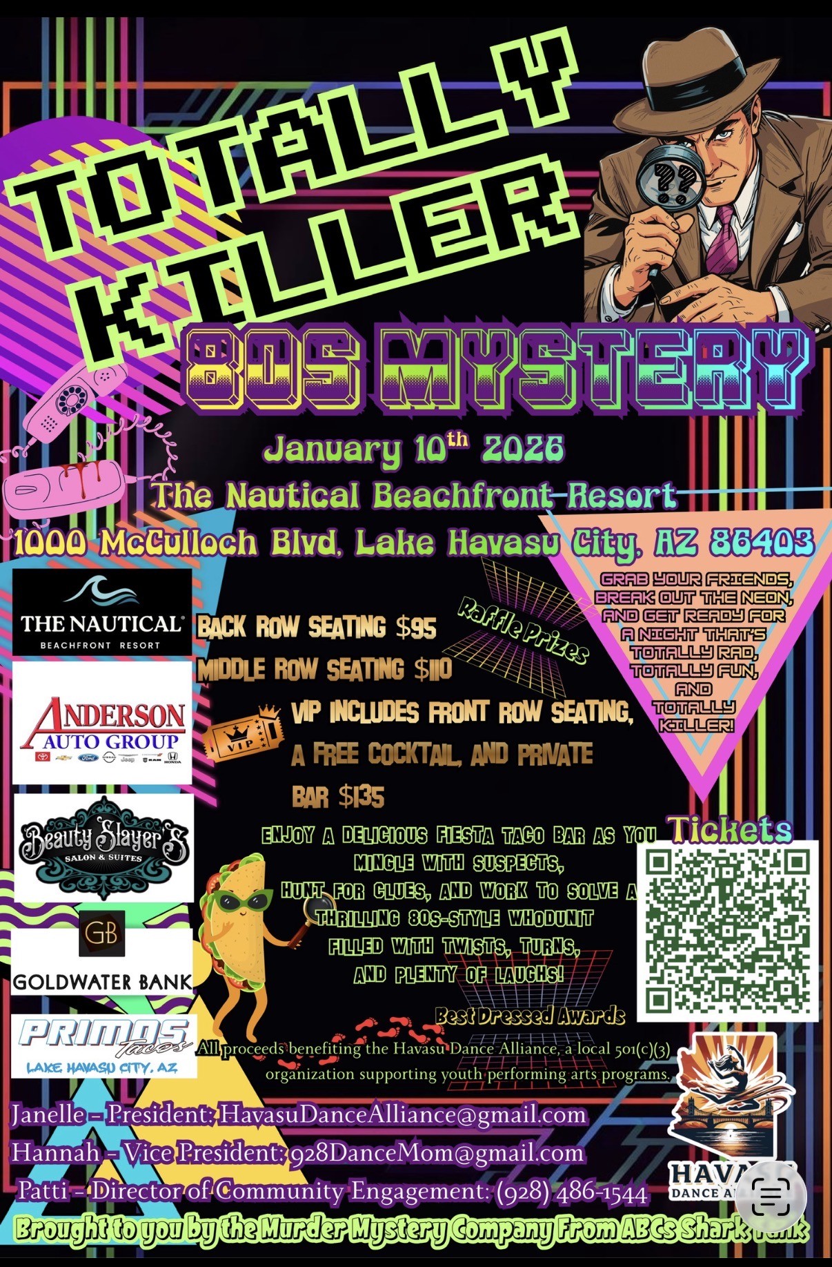 Murder Mystery at The Nautical Beachfront Resort