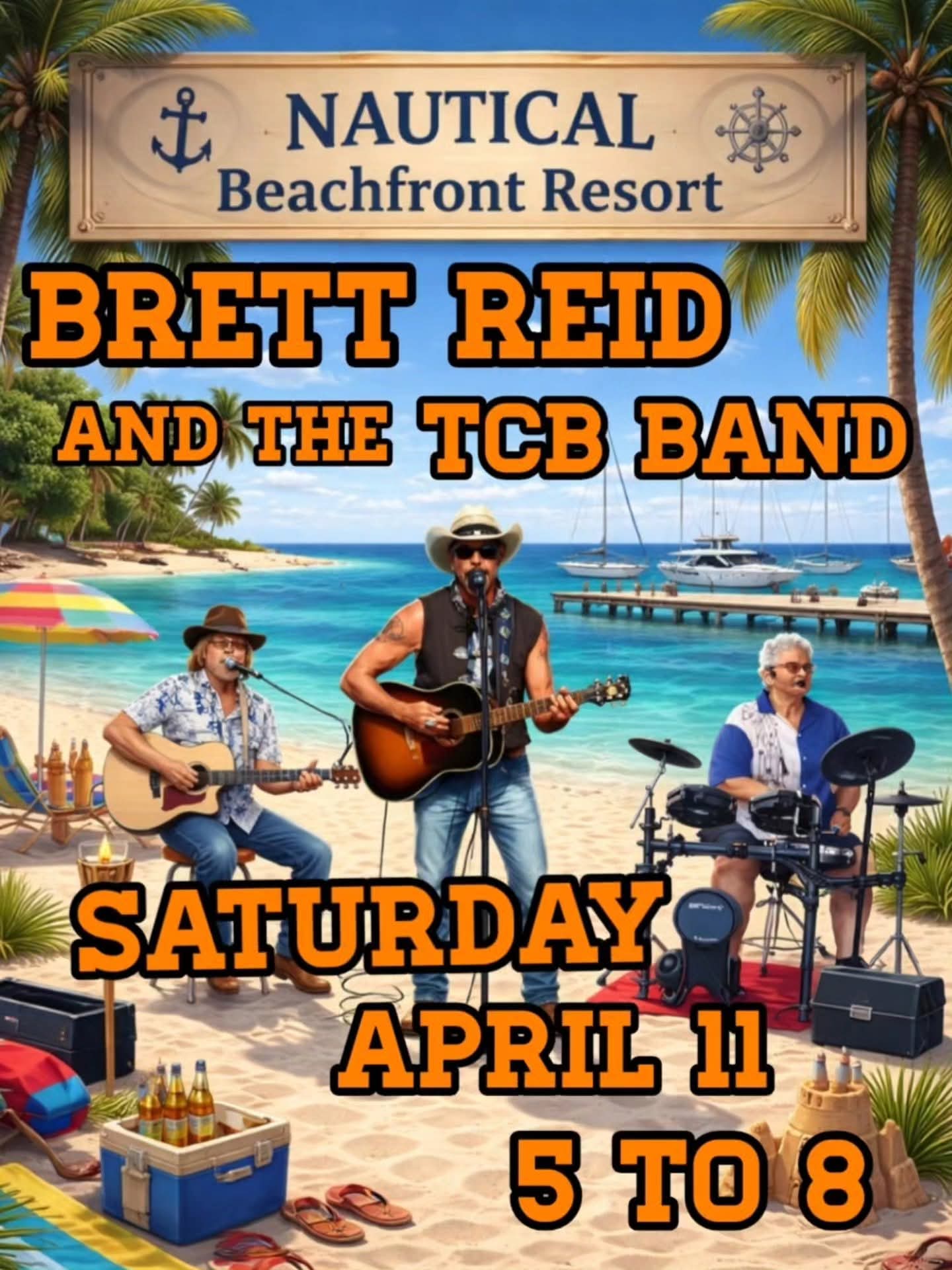 Brett Reid & the TCB Band at The Naked Turtle