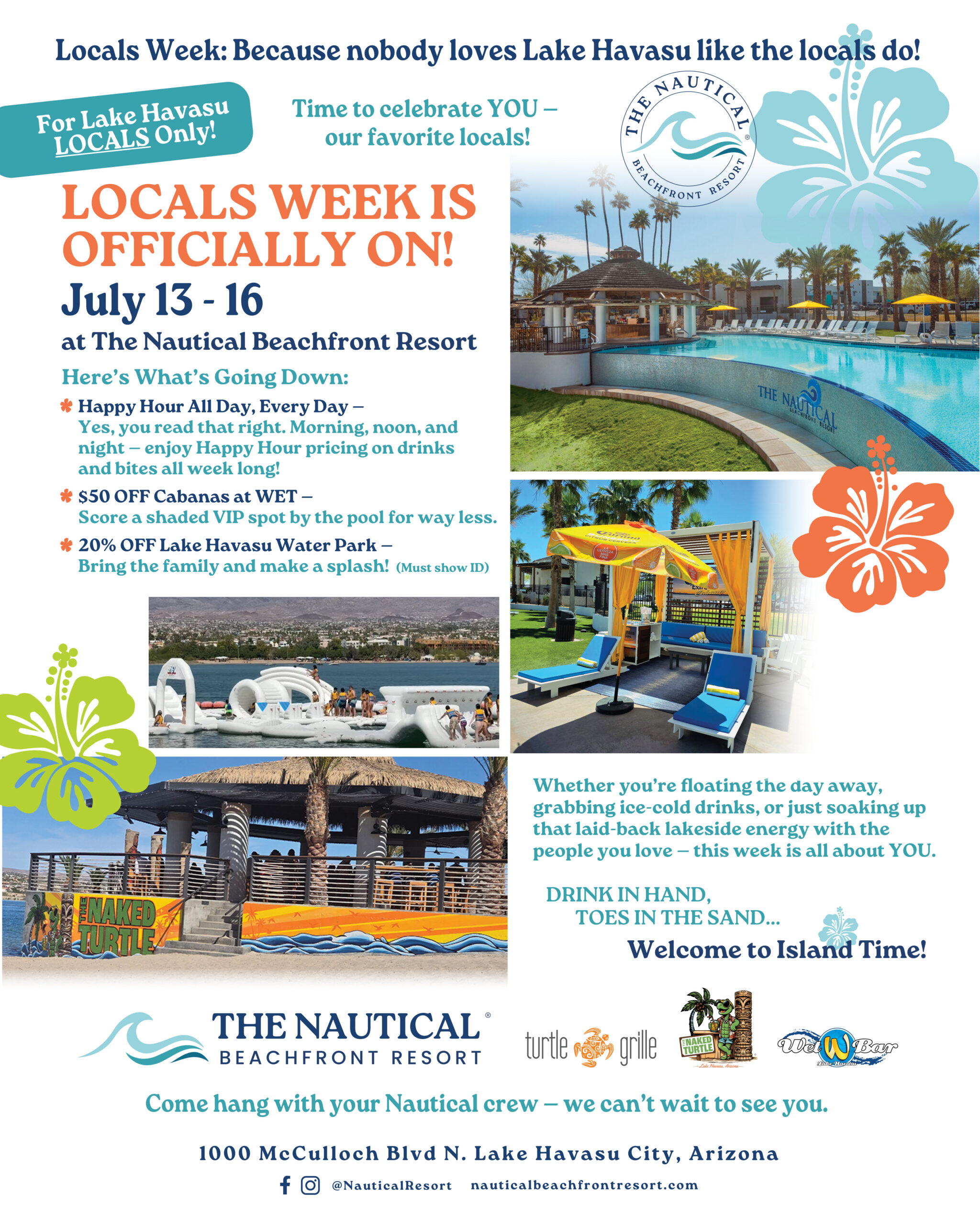 Locals Week at The Nautical Beachfront Resort
