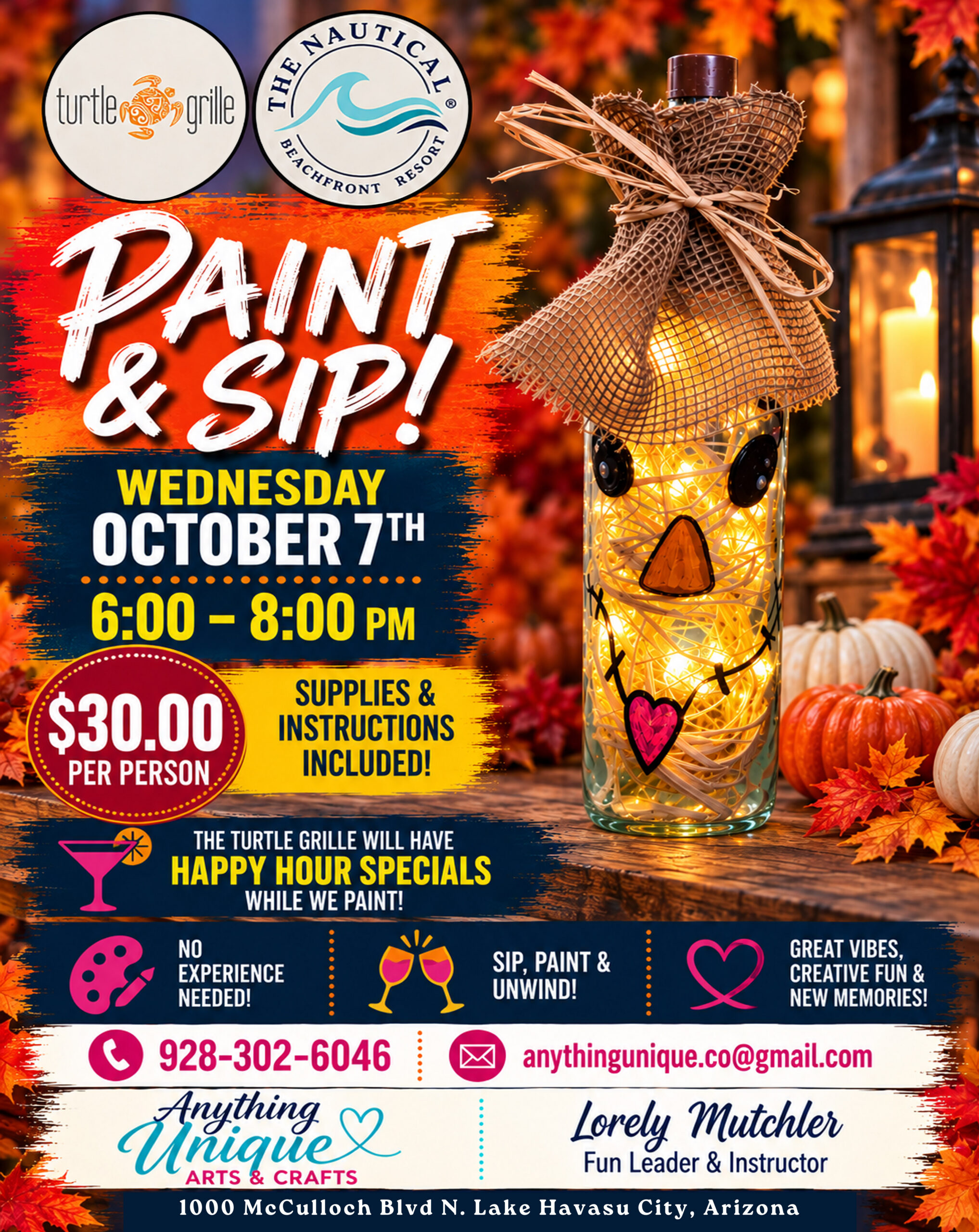 Paint & Sip at The Turtle Grille