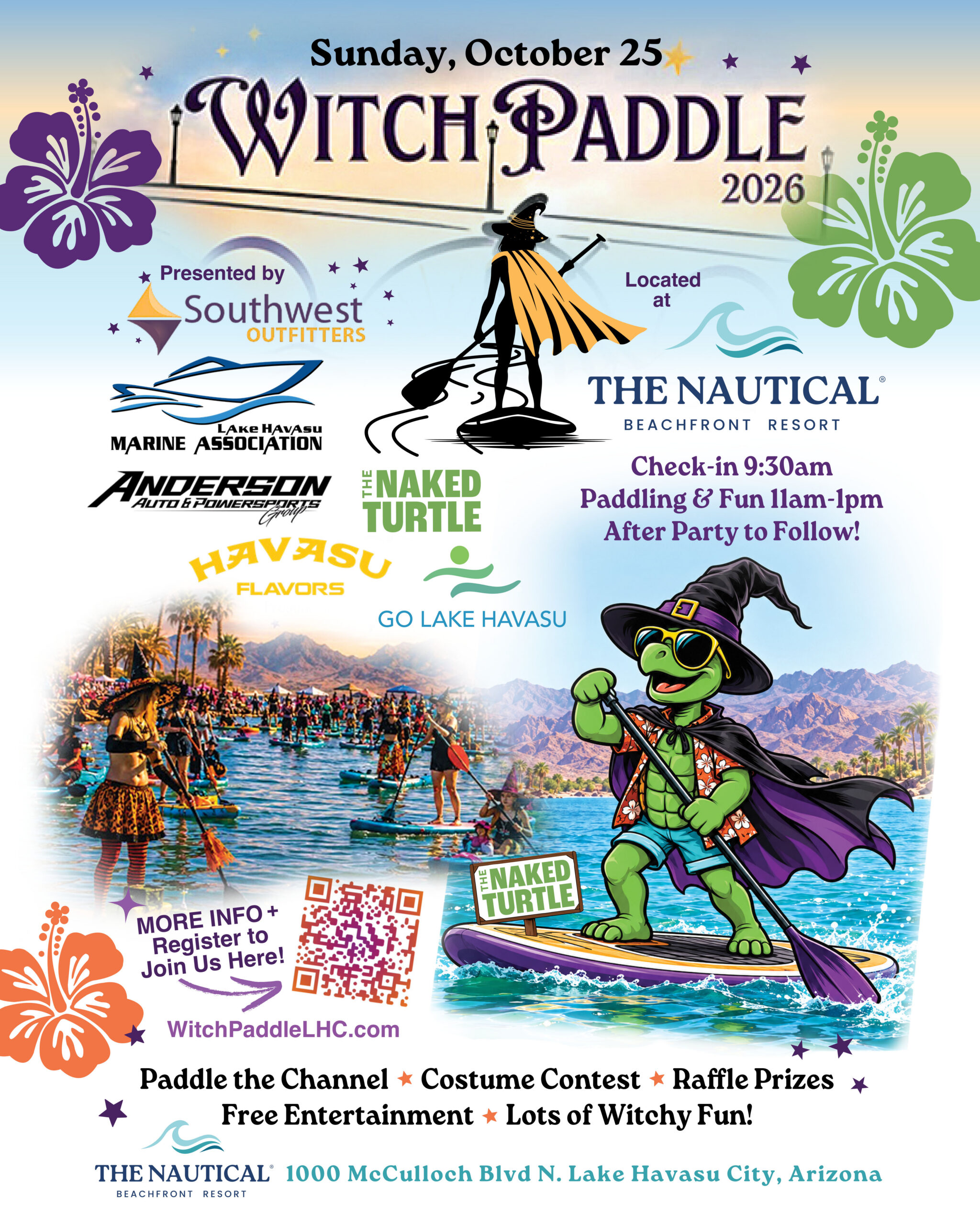 Nautical hosts annual Witch Paddle event